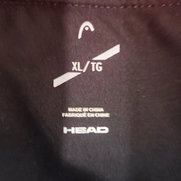 Head  3/4 leggings black women's size XL - Picture 5 of 6